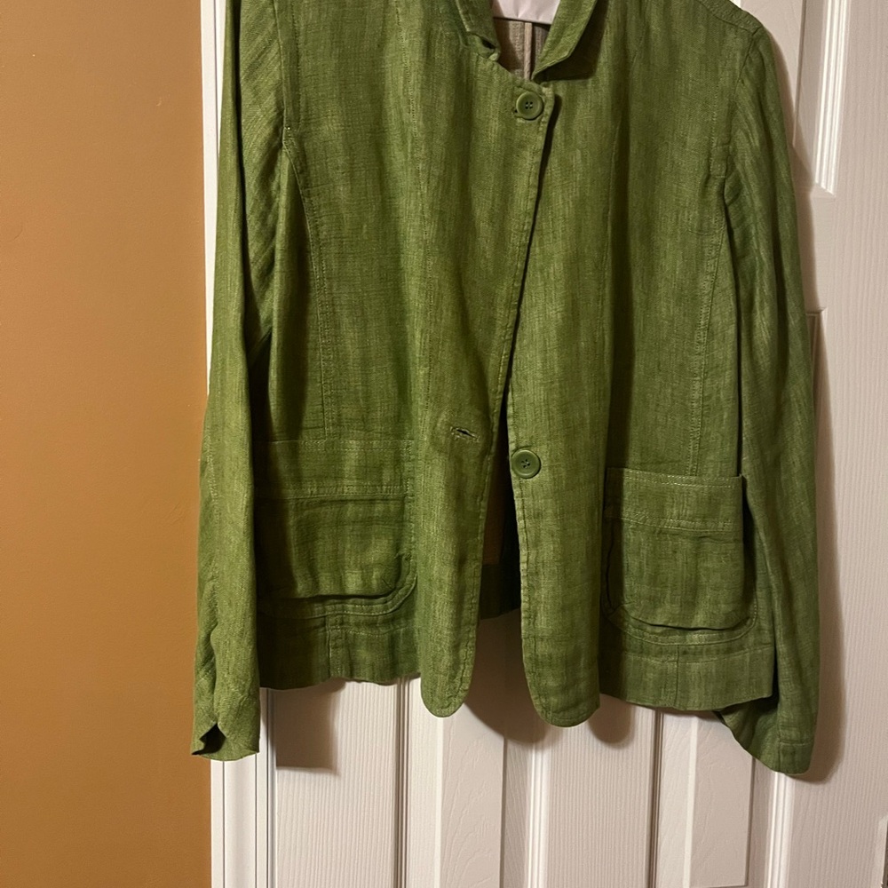 Eileen Fisher Green Women's Jacket